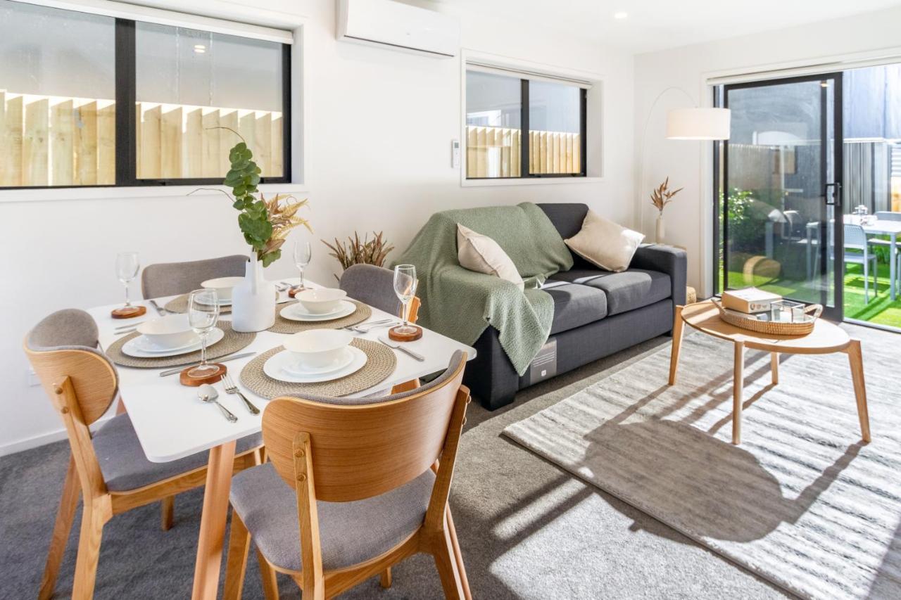 Ferienwohnung Modern Townhouse Cashel Street 2 Bed 2 Bath Christchurch Exterior foto