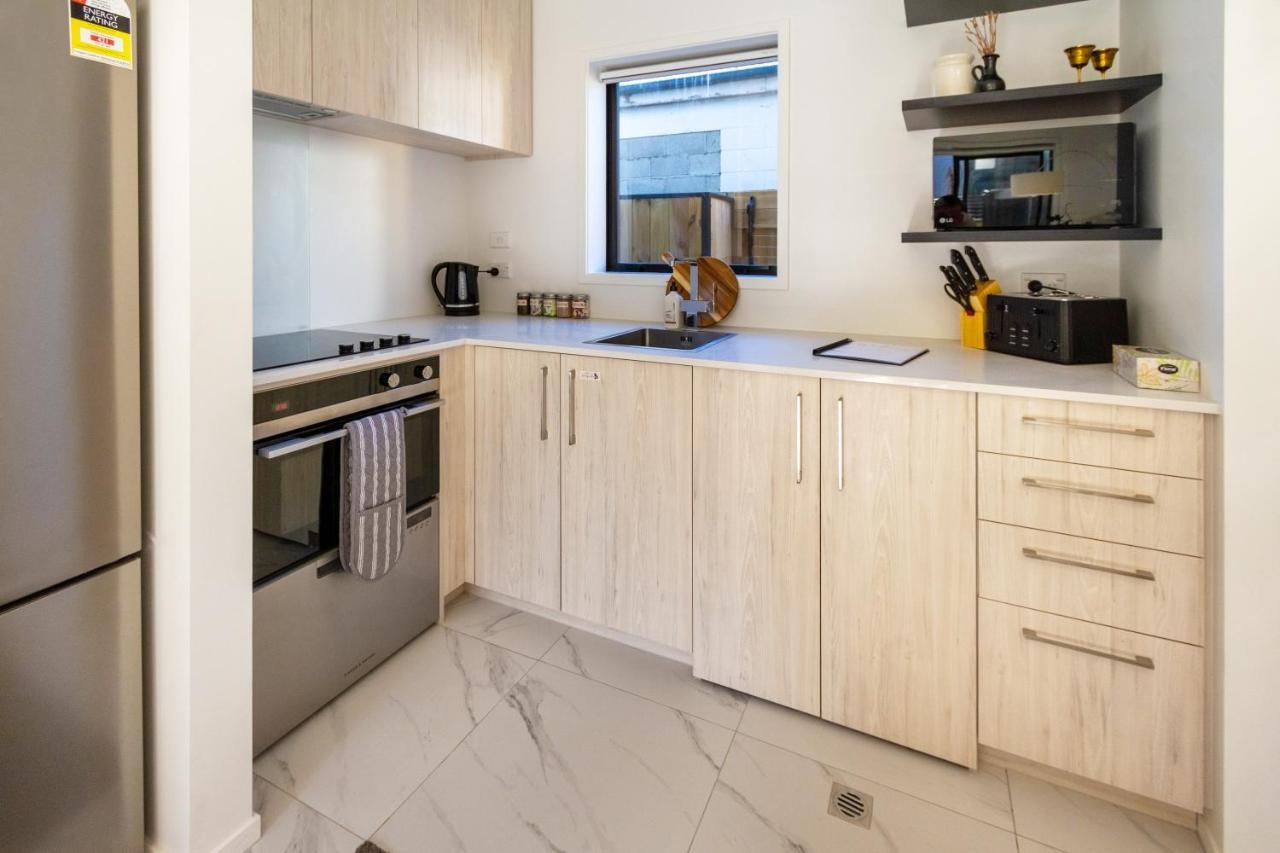 Ferienwohnung Modern Townhouse Cashel Street 2 Bed 2 Bath Christchurch Exterior foto